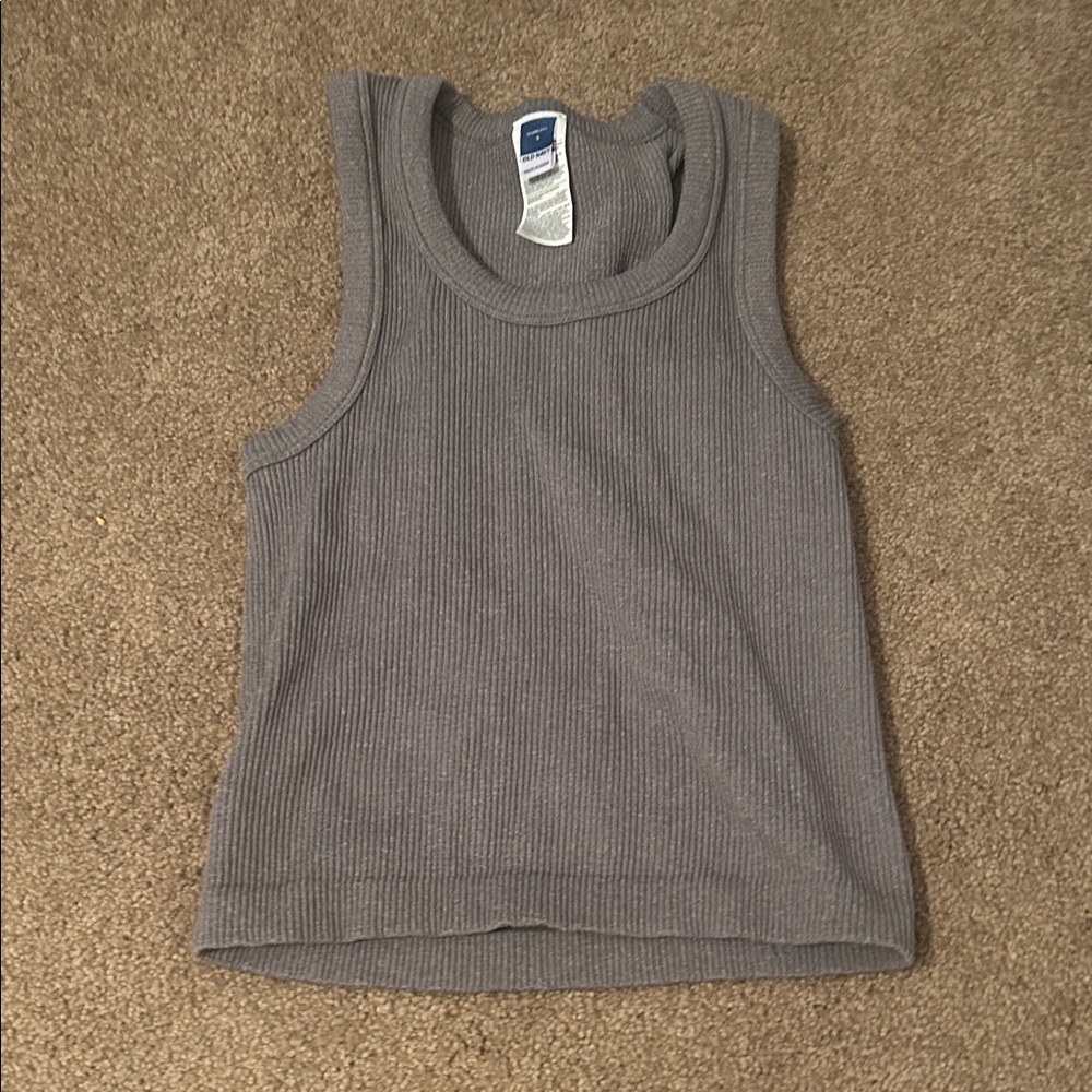 Gray Old Navy active seamless tank top never worn